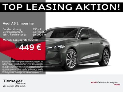Gebraucht Audi A5 S-Line 204 PS (150 kW) 2024 Grau Limousine