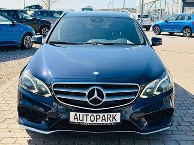 Begagnad Mercedes E350 AMG 258 HK (189 kW) 2016 Blå Kombi