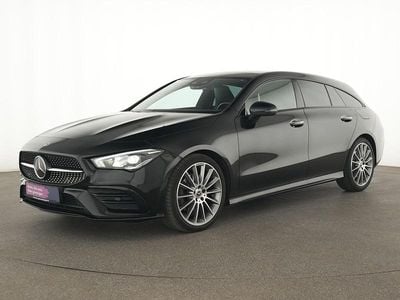 Gebraucht Mercedes CLA250 Shooting Brake AMG line 224 PS (164 kW) 2023 Kosmosschwarz Kombi