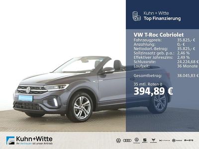 Second-hand VW T-Roc Cabriolet R-line 150 CP (110 kW) 2025 Gri Cabrio