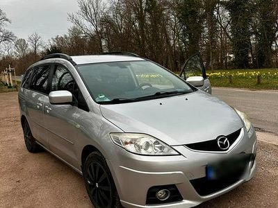 Gebraucht Mazda 5 115 PS (84 kW) 2010 Silber Van / Kleinbus