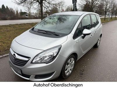 Gebraucht Opel Meriva Edition 101 PS (74 kW) 2014 Silber Van / Kleinbus