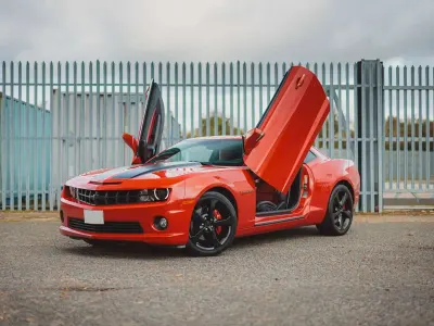 Gebraucht Chevrolet Camaro SS 432 PS (317 kW) 2013 Orange Coupé