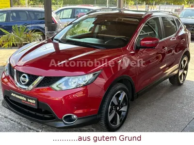 Gebraucht Nissan Qashqai 360º 116 PS (85 kW) 2017 Rot SUV