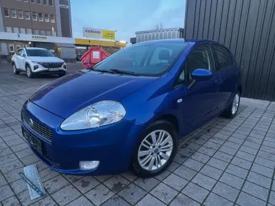 Gebraucht Fiat Grande Punto Emotion 90 PS (66 kW) 2006 Blau Kleinwagen