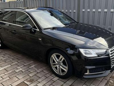 Gebraucht Audi A4 S-Line 150 PS (110 kW) 2019 Schwarz Kombi