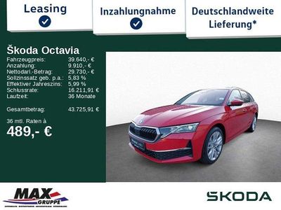 Nuova Skoda Octavia Selection 150 CV (110 kW) 2026 Rosso Station wagon