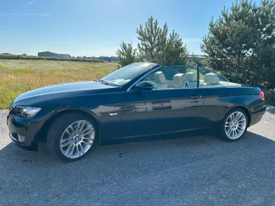 Gebraucht BMW 320 Cabriolet 170 PS (125 kW) 2008 Schwarz Cabrio