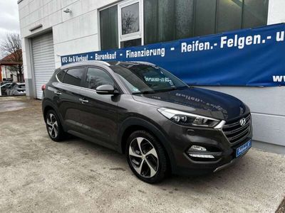 gebraucht Hyundai Tucson Premium 4WD Leder/LED/Sitzkühlung/Navi