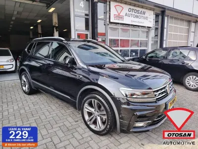 Gebraucht VW Tiguan Allspace R-line 150 PS (110 kW) 2019 Schwarz SUV