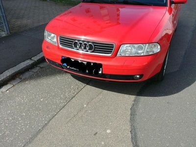 gebraucht Audi A4 B5 1,9 TDI Facelift Limo Anhängerkupplung Laserrot