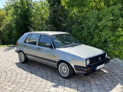 Brugt VW Golf II 69 HK (50 kW) 1990 Sølv Hatchback