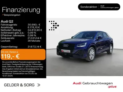 Gebraucht Audi Q2 S-Line 150 PS (110 kW) 2025 Navarrablau metallic SUV