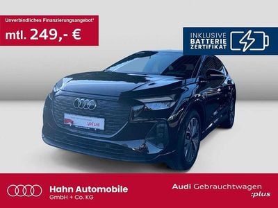 Gebraucht Audi Q4 Sportback e-tron 150 kW (204 PS) 2023 Schwarz SUV