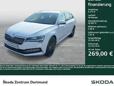 Używany Skoda Superb LAURIN & KLEMENT 190 KM (139 kW) 2024 Biały Kombi