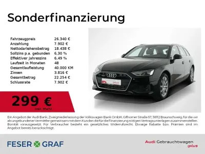 Gebraucht Audi A4 Ambiente 204 PS (150 kW) 2023 Brillantschwarz Kombi
