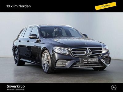 Schwarz metalliclack obsidians Gebraucht 2019 Mercedes E400 AMG Kombi | 31.240 € (Guter Preis)