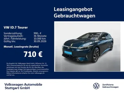 Gebraucht VW ID.7 GTX 250 kW (340 PS) 2025 Blau Kombi