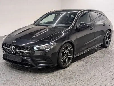 Gebraucht Mercedes CLA200 AMG line 150 PS (110 kW) 2020 Kosmosschwarzmet. Coupé