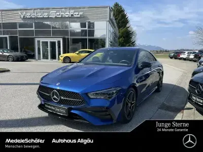 Brugt Mercedes CLA220 Premium 190 HK (139 kW) 2025 Blå Sedan