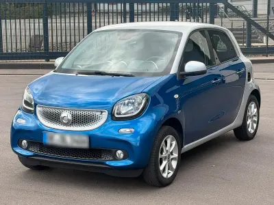 Occasion Smart ForFour Passion 71 ch (52 kW) 2015 Bleue Citadine