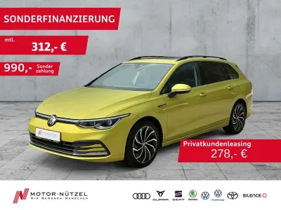 Brugt VW Golf VIII Style 150 HK (110 kW) 2022 Gul Stationcar