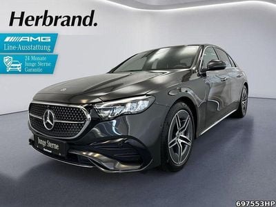 Gebraucht Mercedes E220 AMG 197 PS (144 kW) 2025 Metalliclack graphitgrau Limousine