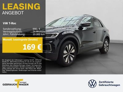 Gebraucht VW T-Roc Goal 116 PS (85 kW) 2025 Schwarz SUV