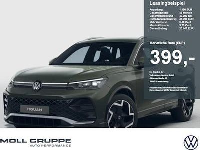 Neu VW Tiguan R-line 150 PS (110 kW) 2026 Grün SUV