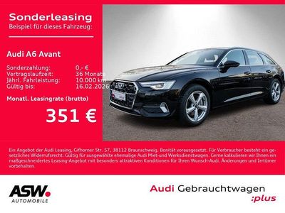 Mythosschwarz metallic Gebraucht 2025 Audi A6 Advanced Plus Kombi | 46.760 € (Guter Preis)