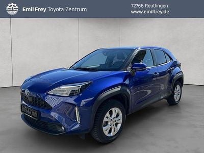 Usata Toyota Yaris Hybrid Connect Style 116 CV (85 kW) 2022 Blu