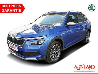 Gebraucht Skoda Kamiq ScoutLine 110 PS (80 kW) 2021 Blau SUV