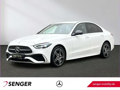Gebraucht Mercedes C220 AMG 197 PS (144 kW) 2026 Weiß Limousine