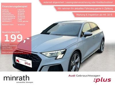Weiß Gebraucht 2024 Audi S3 Sport Limousine | 36.059 € (Superpreis)