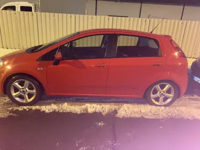 Gebraucht Fiat Punto Sport 120 PS (88 kW) 2007 Rot Kleinwagen
