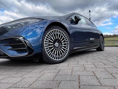 Gebraucht Mercedes EQS580 Edition 1 384 kW (523 PS) 2022 Blau Limousine