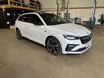 Gebraucht Skoda Scala Monte Carlo 116 PS (85 kW) 2024 Moonweiss metallic Kleinwagen