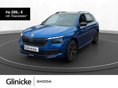 Gebraucht Skoda Kamiq Monte Carlo 110 PS (80 kW) 2022 Raceblau metallic SUV