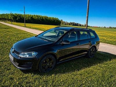 Usata VW Golf VII Allstar 110 CV (80 kW) 2016 Nero Station wagon