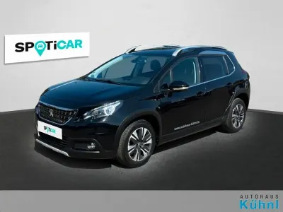 Gebraucht Peugeot 2008 Allure 120 PS (88 kW) 2019 Schwarz SUV