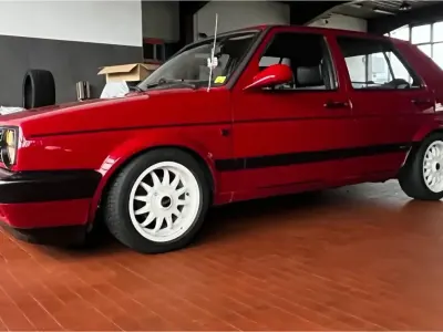 Brugt VW Golf II 58 HK (42 kW) 1990 Rød Hatchback