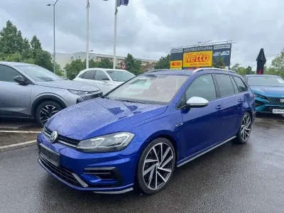 Gebraucht VW Golf VII 310 PS (228 kW) 2018 Lapiz blue metallic Kombi