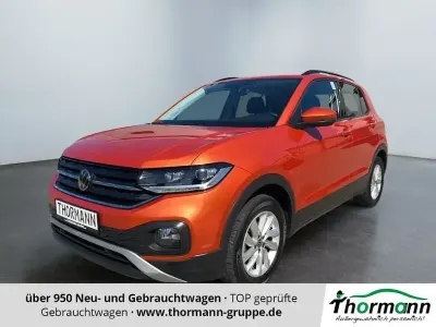 Gebraucht VW T-Cross Life 95 PS (69 kW) 2023 Orange SUV