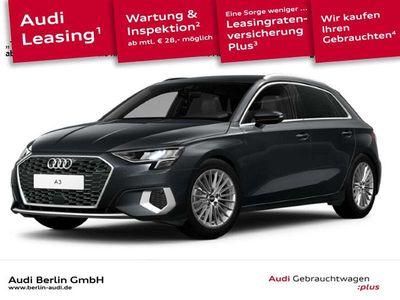 Gebraucht Audi A3 Advanced 150 PS (110 kW) 2022 Manhattangrau metallic Limousine