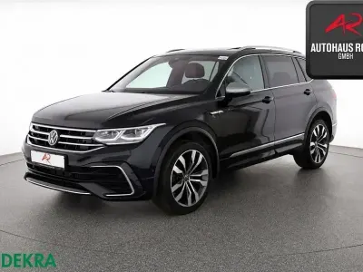 Gebraucht VW Tiguan Allspace R-line 200 PS (147 kW) 2023 Schwarz SUV