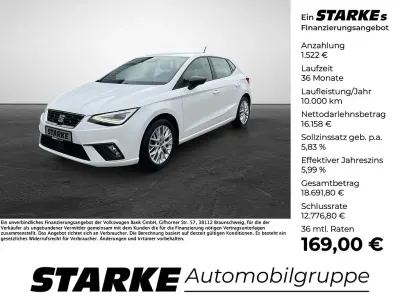 Gebraucht Seat Ibiza FR-Line 110 PS (80 kW) 2024 Weiß Kleinwagen