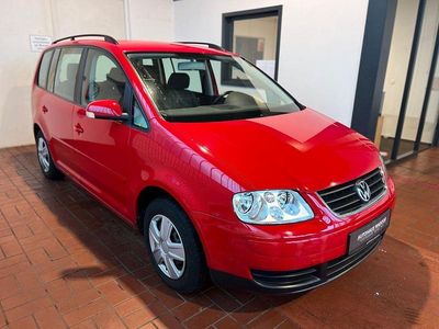 Rot Gebraucht 2005 VW Touran Trendline Van / Kleinbus | 2.999 € (Fairer Preis)