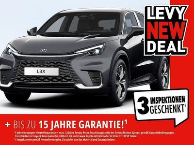 Neu Lexus LBX 136 PS (100 kW) 2025 Obsidiangrau / schwarz SUV