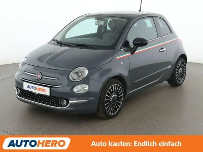 Gebraucht Fiat 500 Lounge 86 PS (63 kW) 2016 Grau Kleinwagen