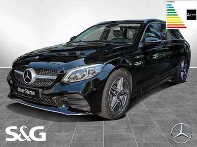 gebraucht Mercedes C300e T-Modell AMG RüKam+Sitzhzg.+Smartph.